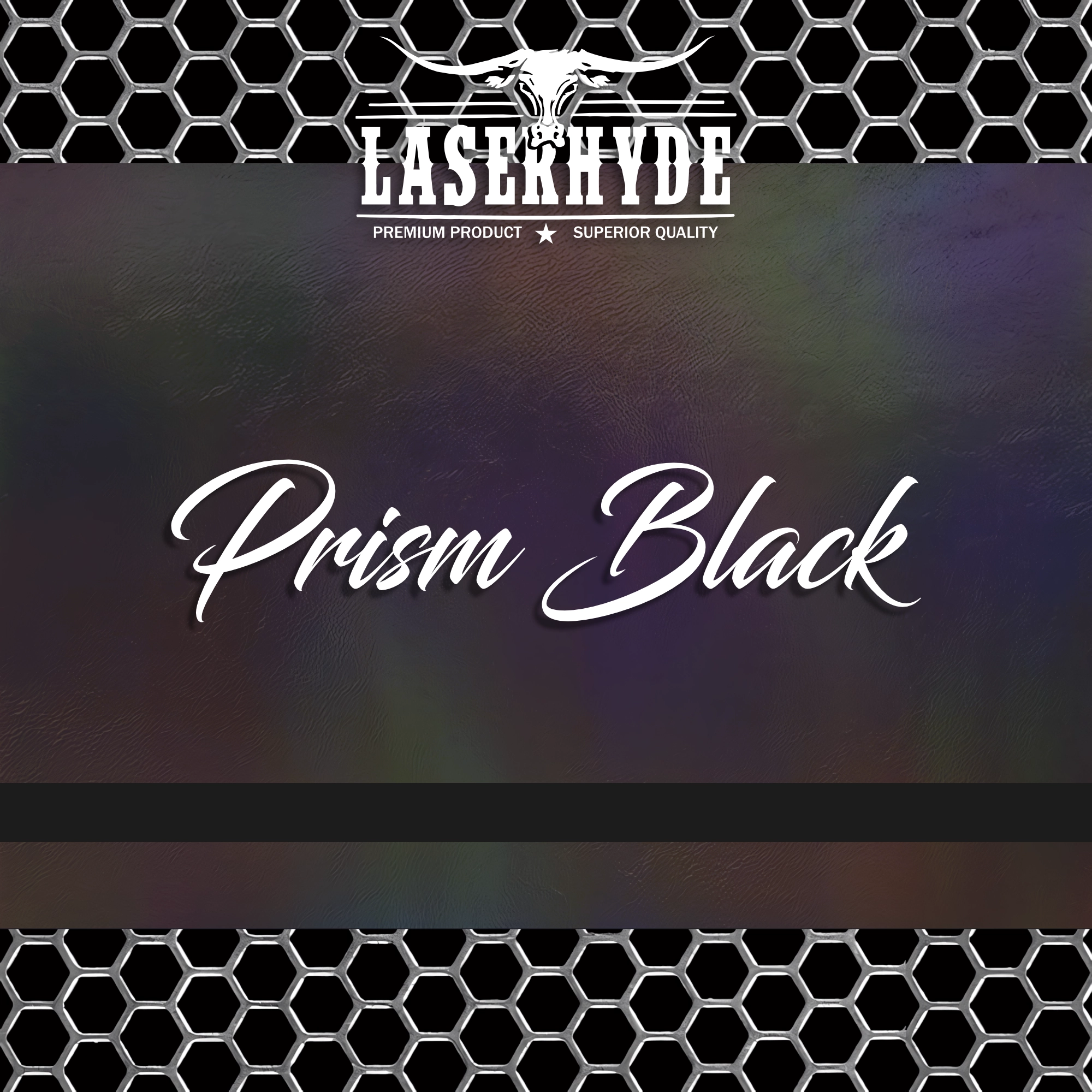 Prism Black Leatherette Sheets