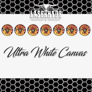 ultra white canvas leatherette sheets 12x20